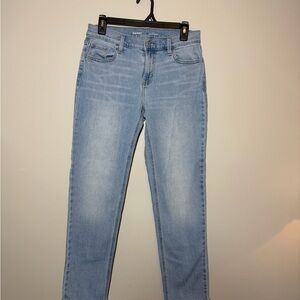 Old Navy Women's Light Blue Straight Leg Jeans